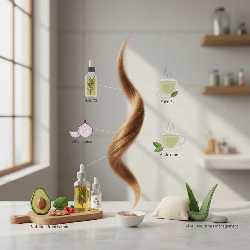 Juuksed langevad välja? Tõhusad kodused nipid abiks