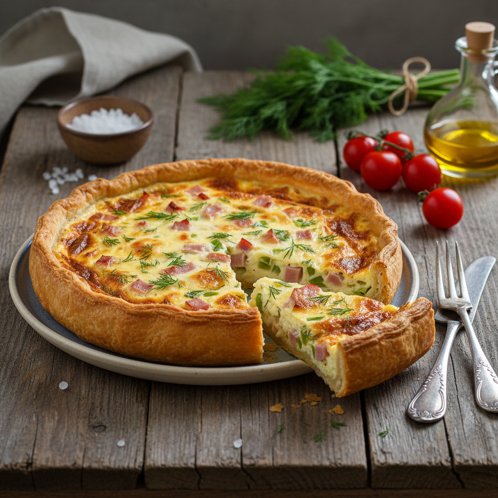 Kiire ja mahlane singi-juustupirukas: lihtne retsept