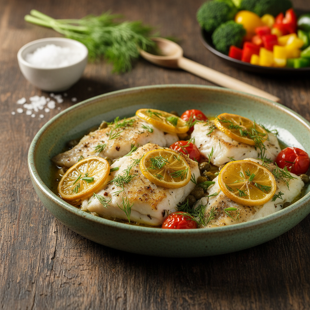 Mahlane valge kala ahjus: tervislik õhtusöök 30 minutiga