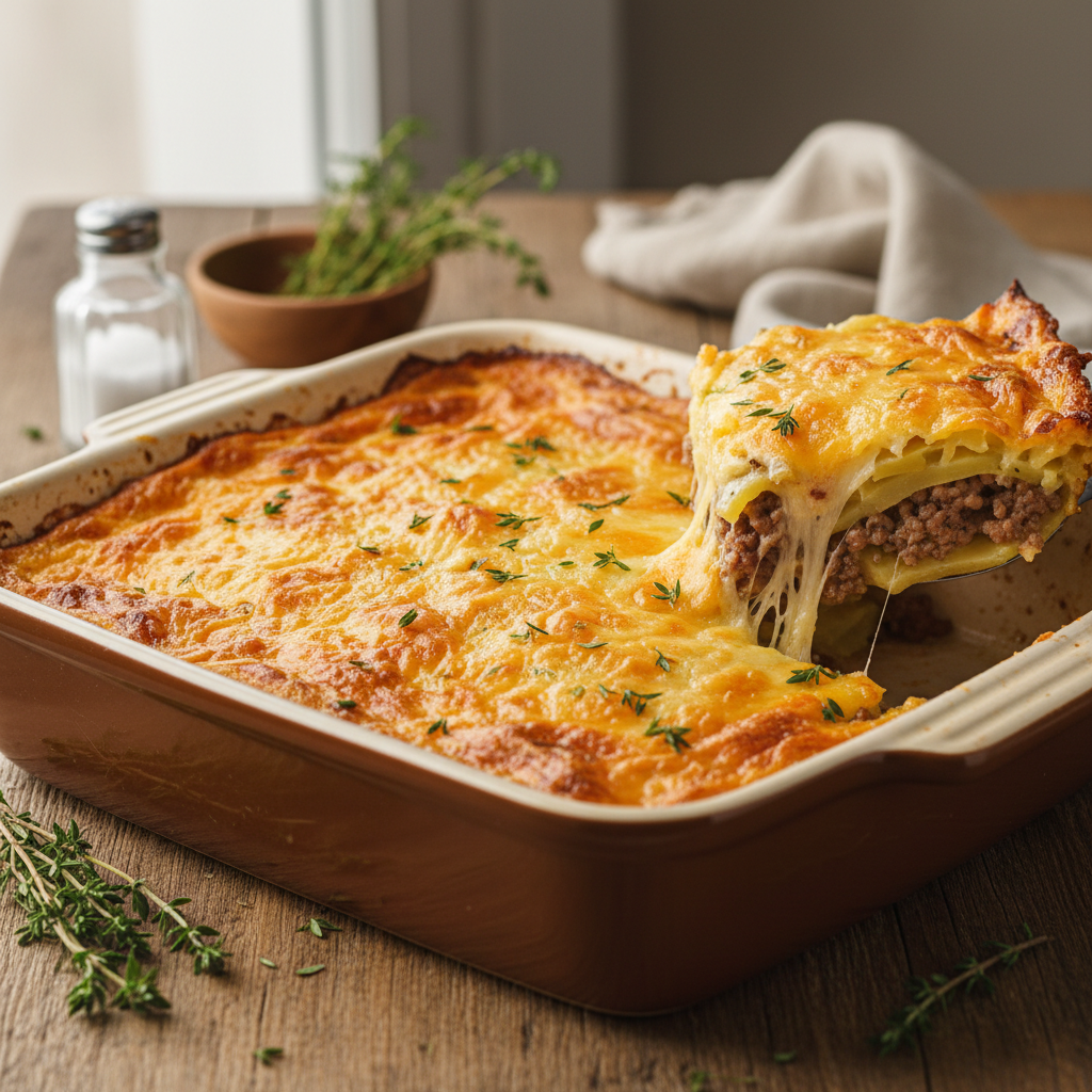 Retsept: Klassikaline kartuli-hakklihavorm 30 minutiga