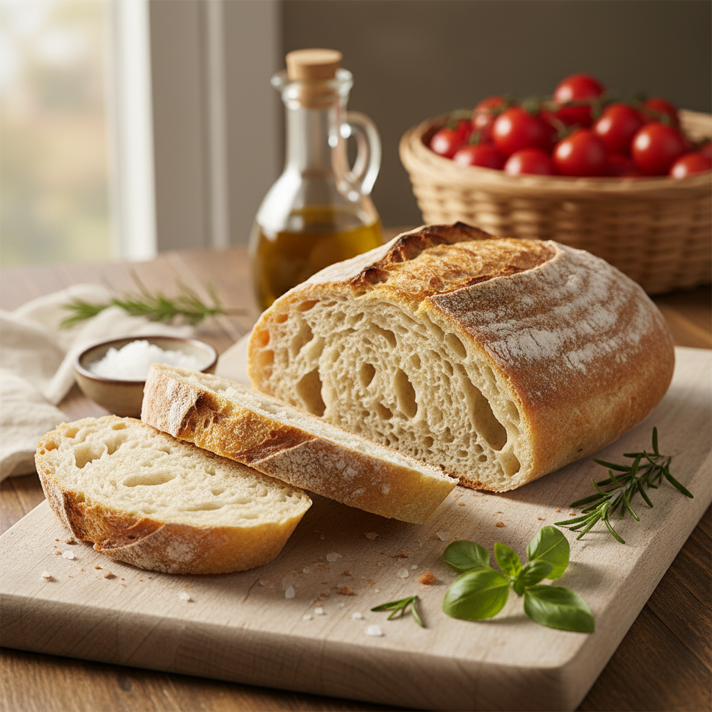 Ideaalne ciabatta: kuidas küpsetada kodus krõbe Itaalia sai