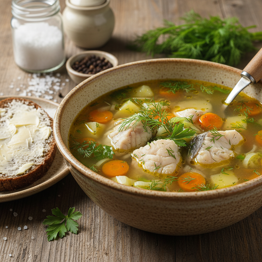 Kalasupp, mis viib keele alla: saladus peitub leemes