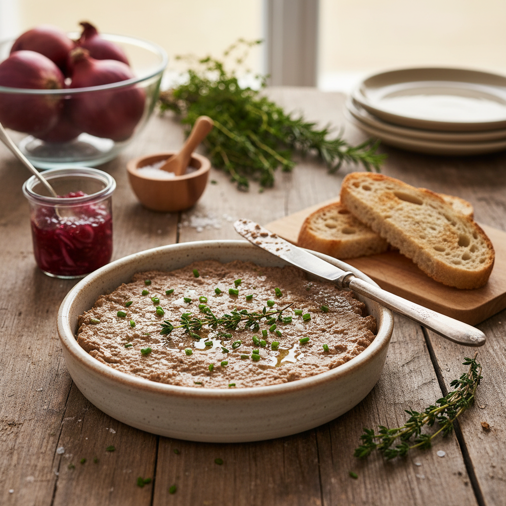 Kodune veisemaksapasteet: koka nipid siidiseks tulemuseks