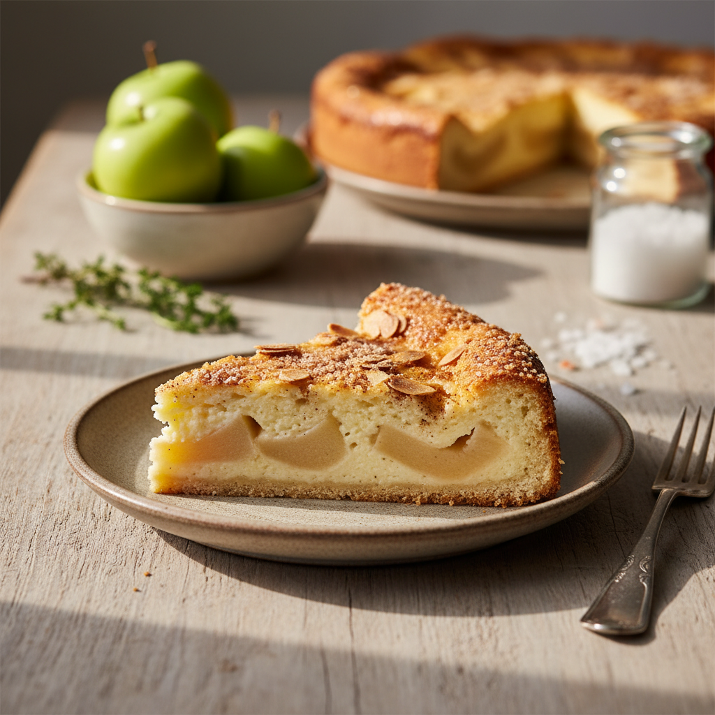 Mahlane kohupiima-õunakook: lihtne ja maitsev retsept