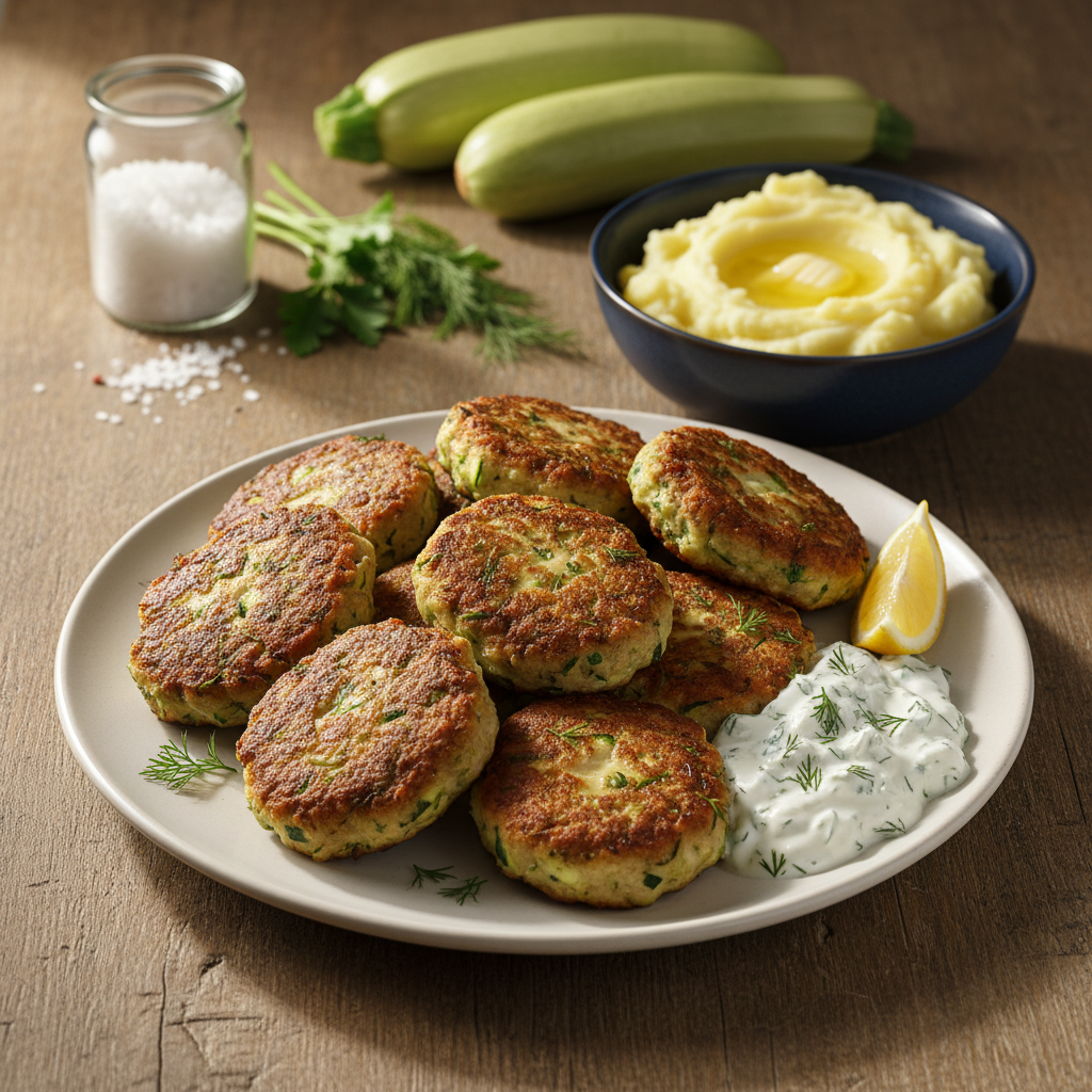 Mahlased hakkliha-suvikõrvitsakotletid: lihtne retsept