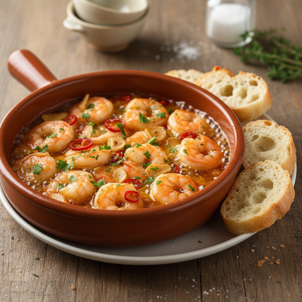 Nii valmib kodus autentne Hispaania gambas al pil-pil