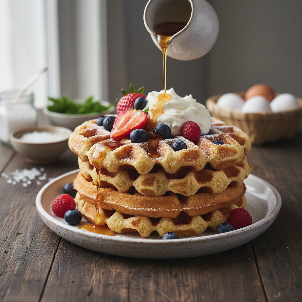 Paksud vahvlid nagu lapsepõlves: parim salajane retsept