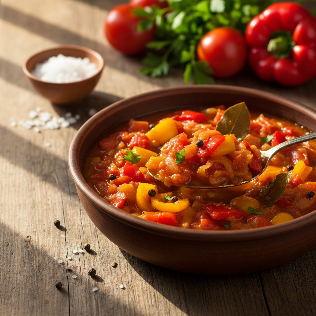 Parim kodune letšo: lihtne retsept, mis viib keele alla