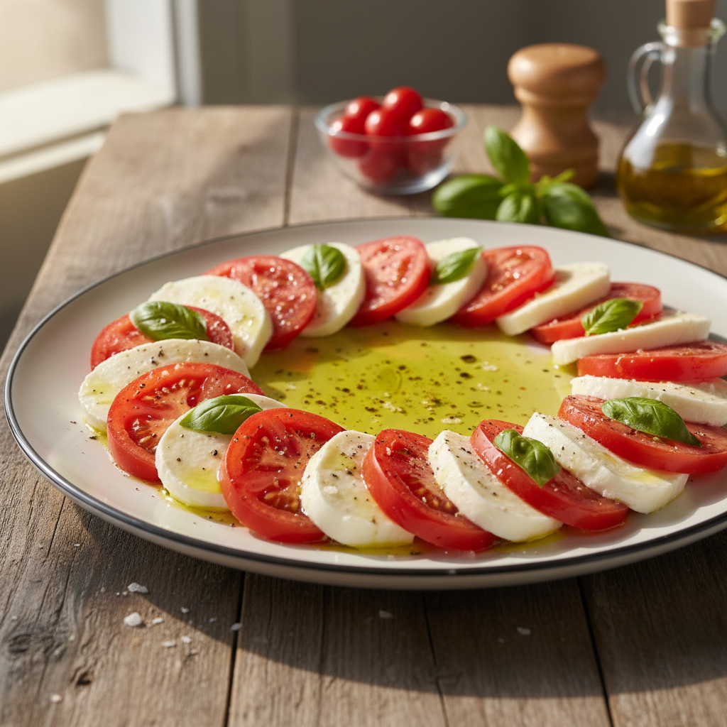 RETSEPT | Imelihtne mozzarellasalat valmib minutitega