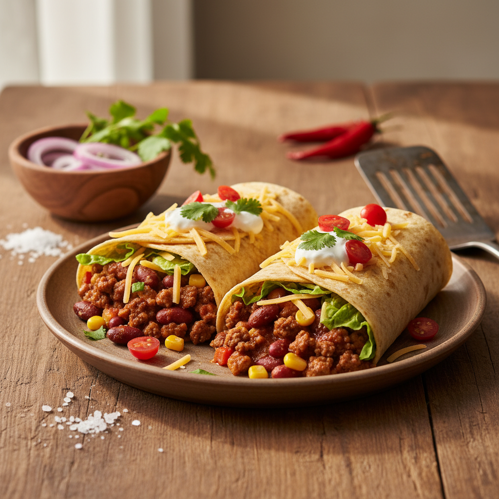 Retsept: Mahlane hakklihatortilla, mis valmib minutitega