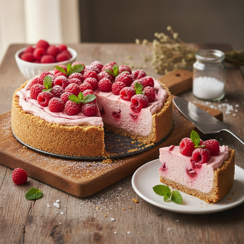 Retsept: Suusulav vaarikatoorjuustukook vaid 20 minutiga