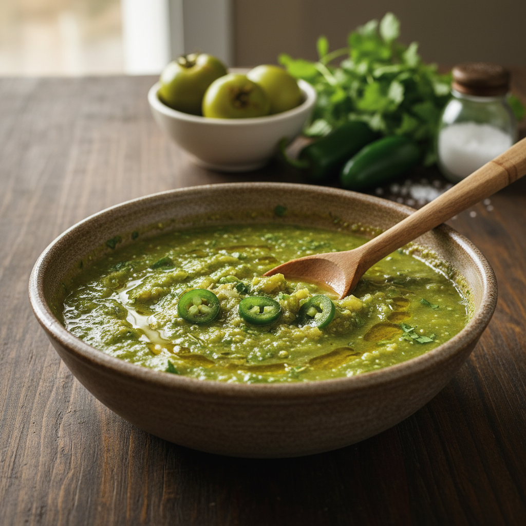 Salsa verde: Imeline roheline kaste, mis muudab iga roa