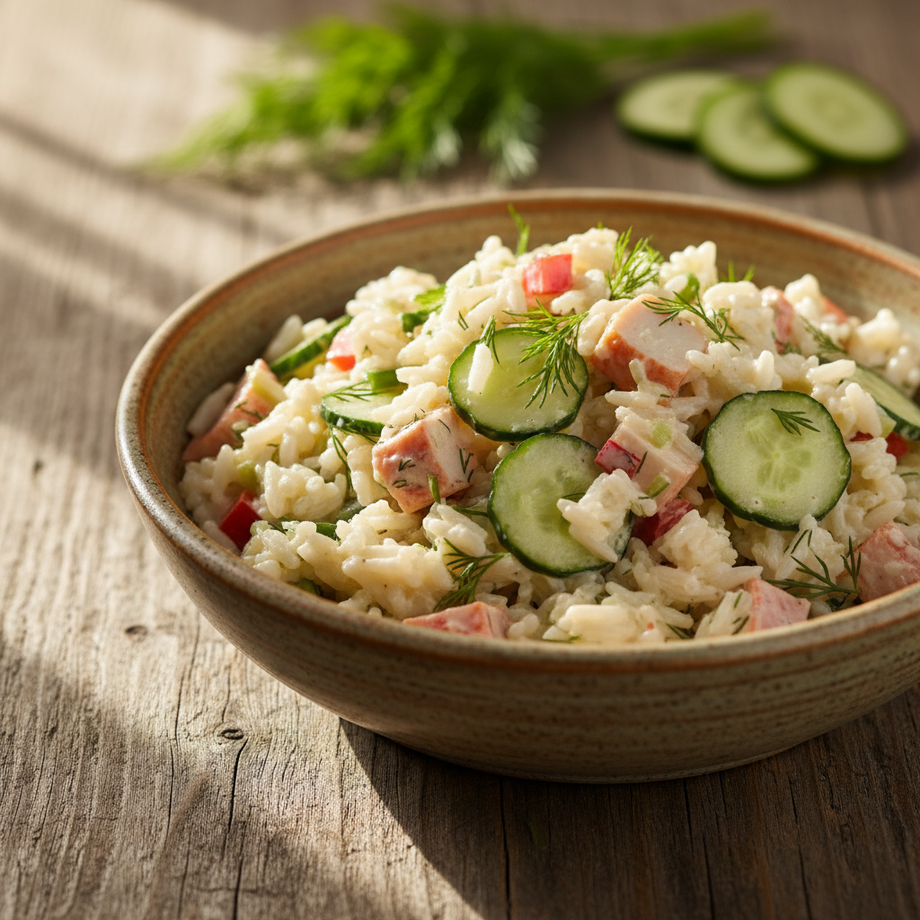 Kiire ja maitsev makra-riisisalat: parim retsept