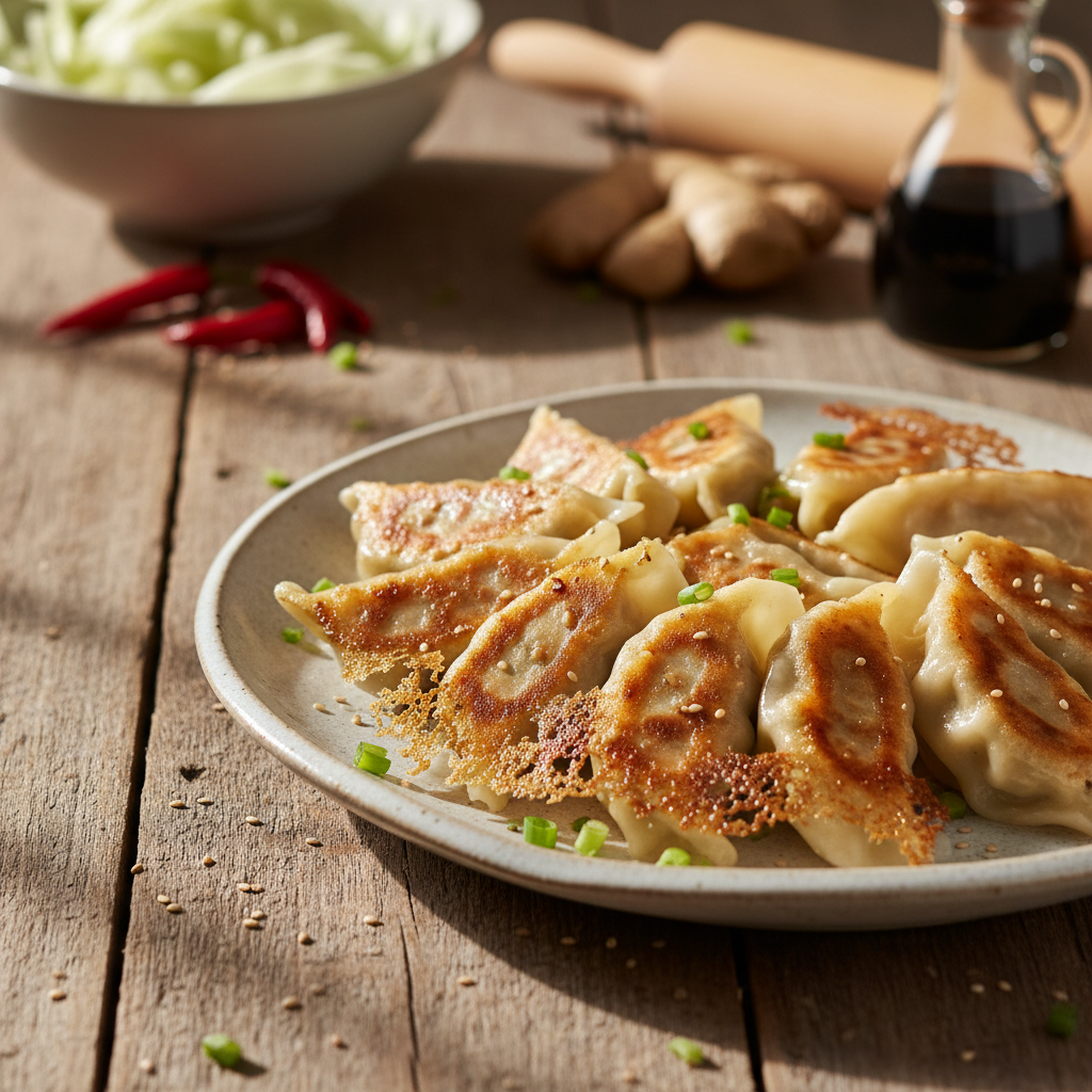 Kuidas valmistada kodus ehtsaid gyoza-pelmeene: retsept