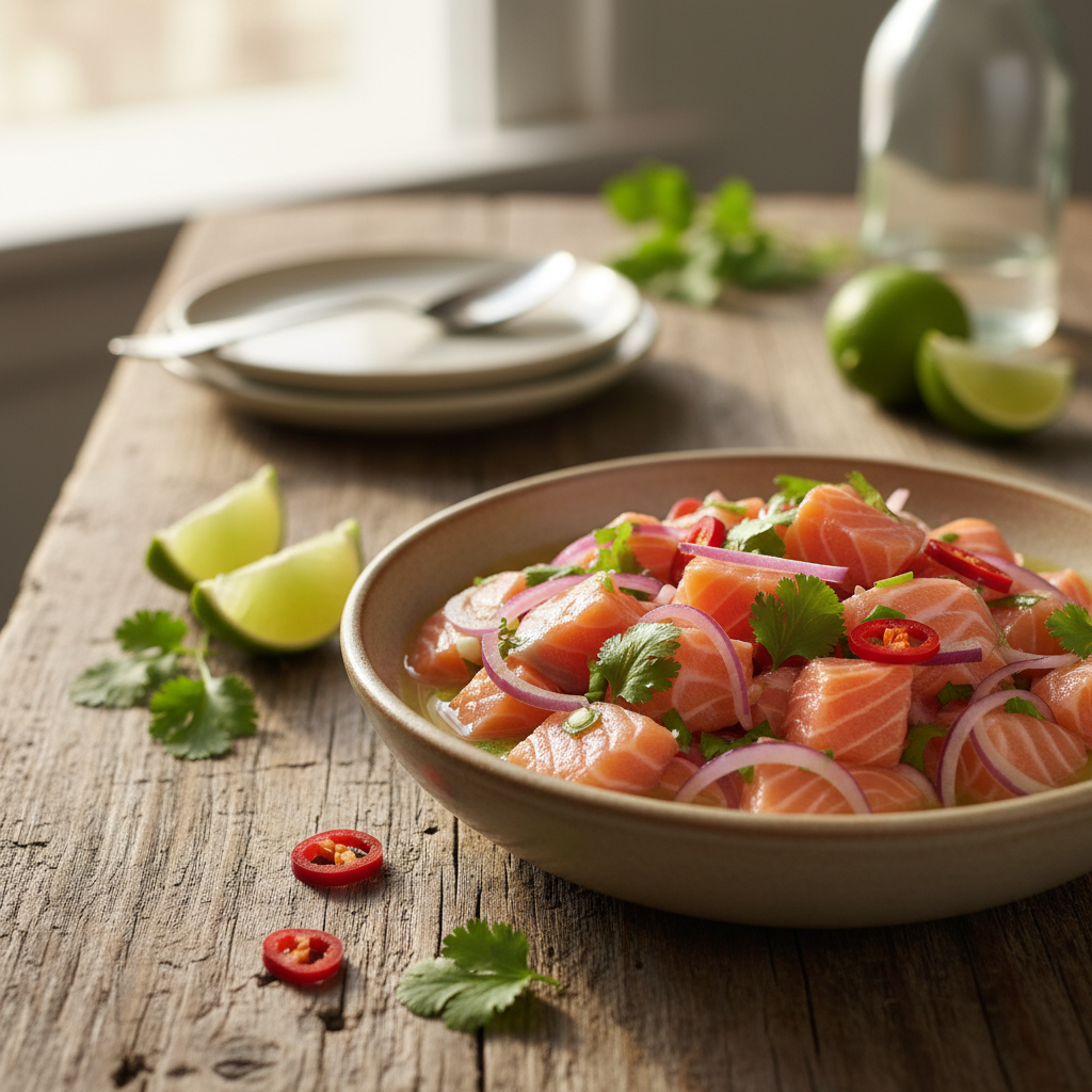 Kuidas valmistada kodus restoraniväärilist lõhe-ceviche’t