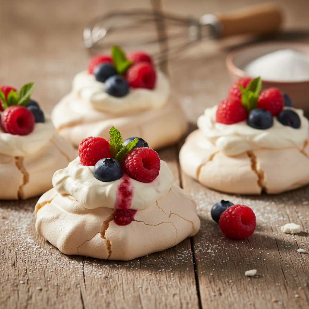 Lihtne mini-pavlova retsept: üllata külalisi hõrgu maiusega