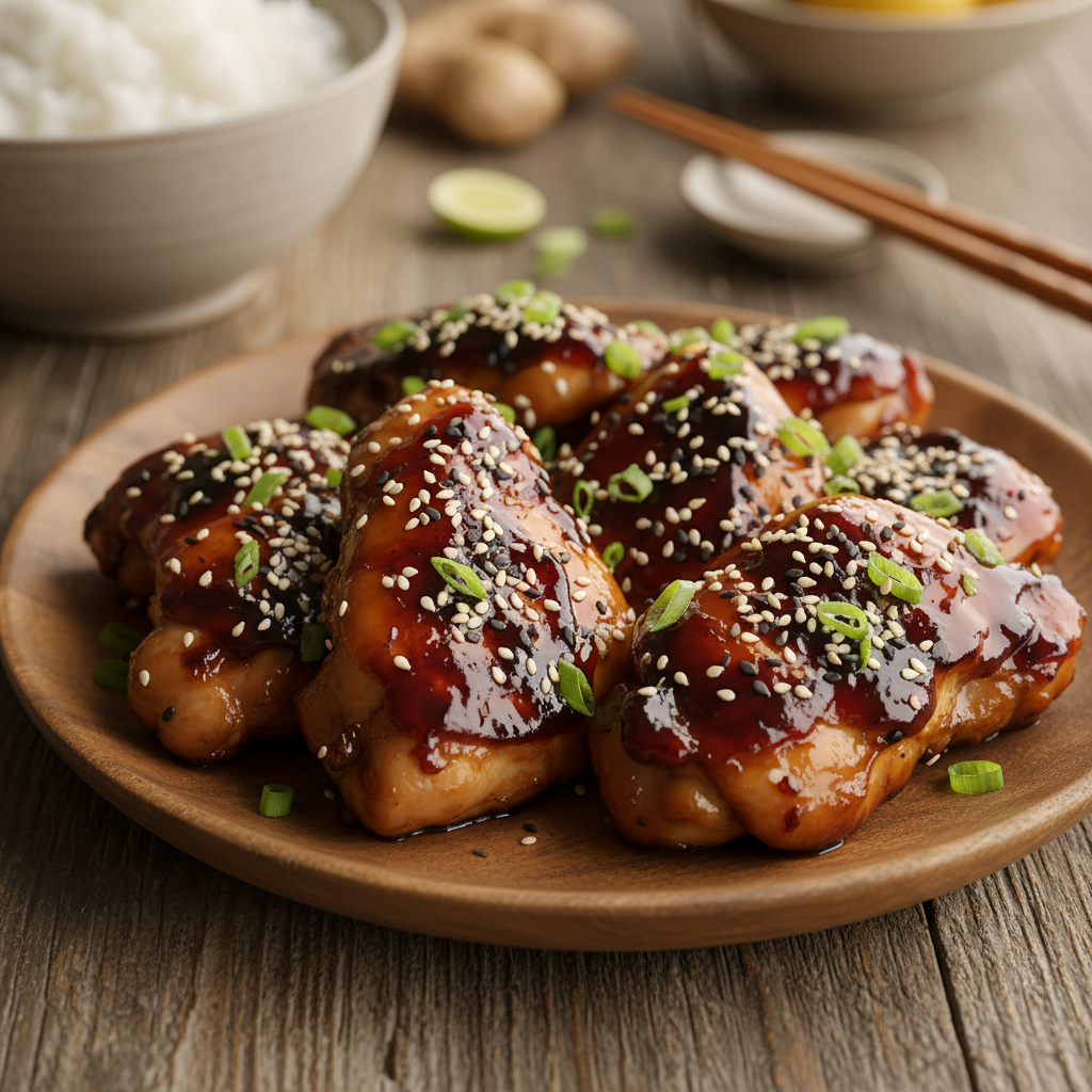 Lihtne teriyaki-kana: nipid restorani vääriliseks roaks