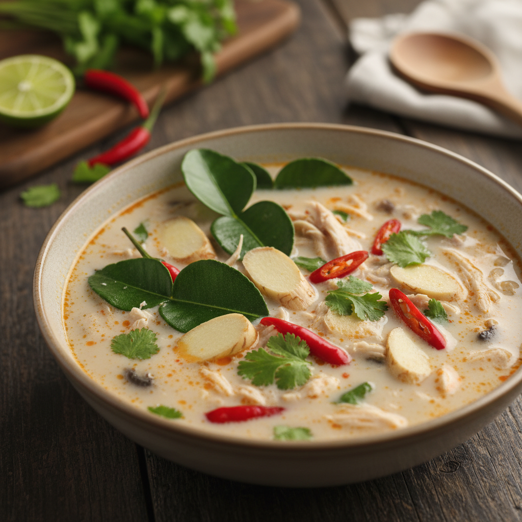 Tom kha retsept: valmista ehtne Tai supp kodus