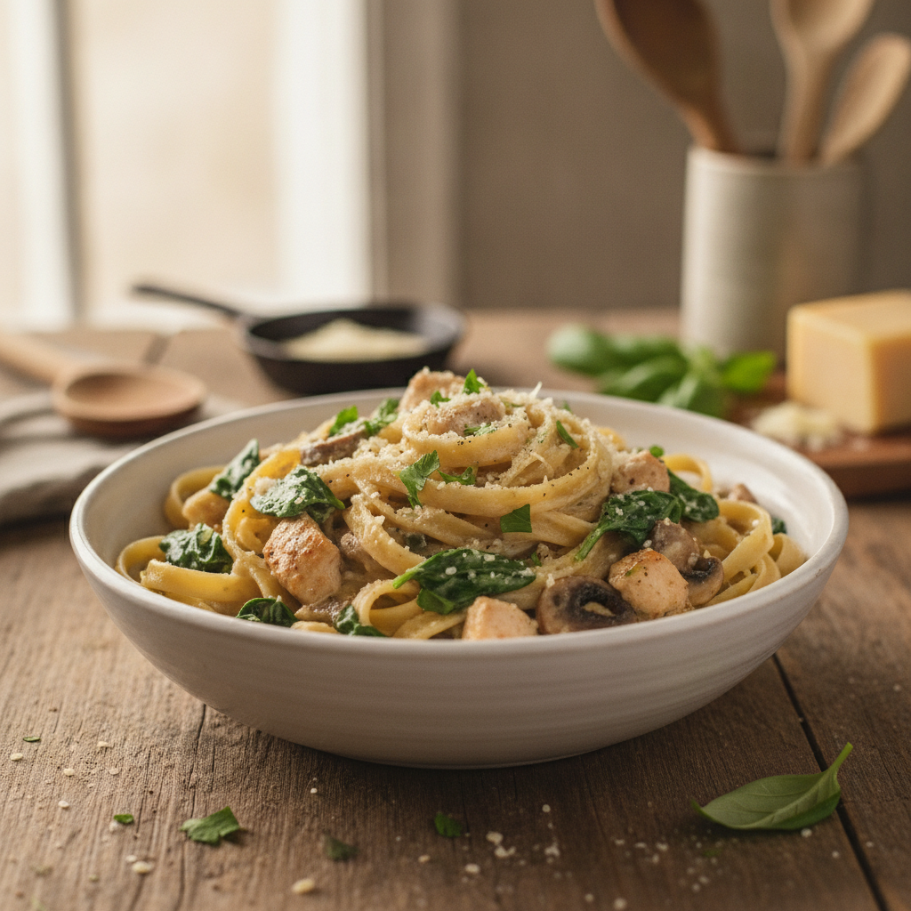 Lihtne ja maitsev õhtusöök: kreemja pasta retsept